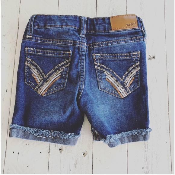 Yaso Jeans cuffed denim shorts sz: 3T - Picture 5 of 6